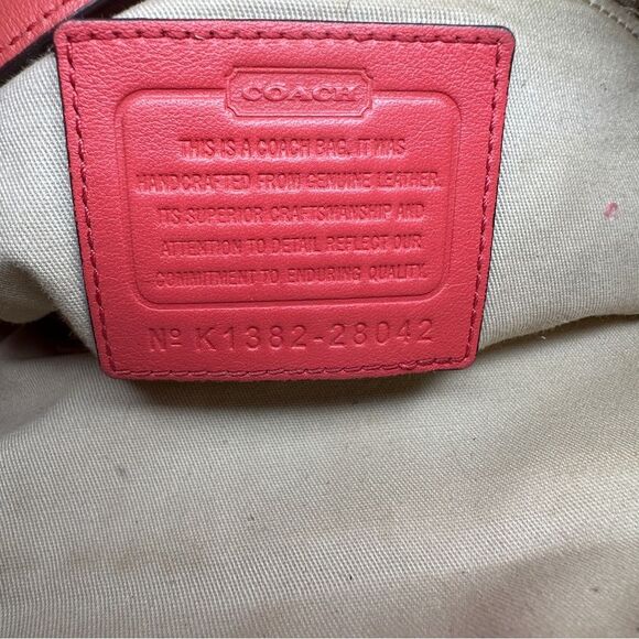 Coach Tricolor Top Handle Crossbody Purse K1382-28042 - Picture 15 of 16